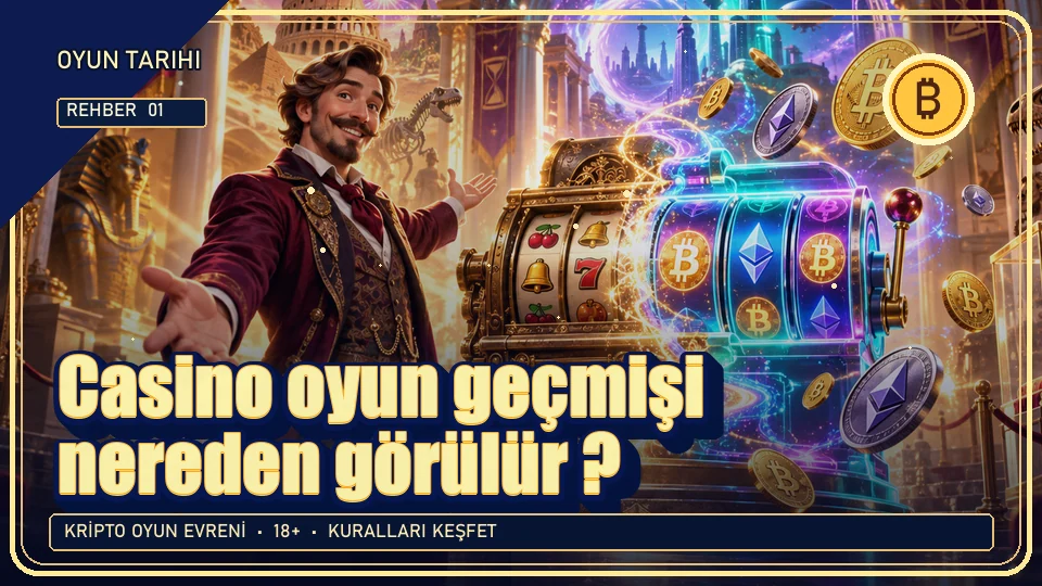 Casino oyun geçmişi nereden görülür? için kripto temalı oyun kapağı
